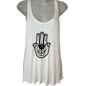 Hamsa hand tank top